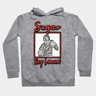 Sugar Ray Leonard White Hoodie